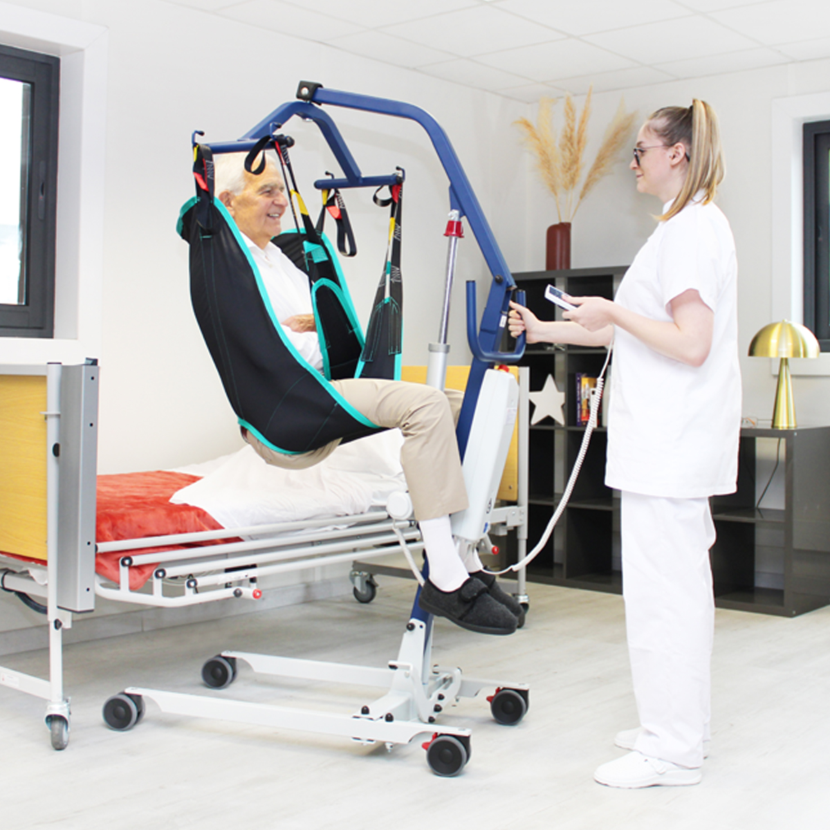 Grua compacta Fly Compact exmplo