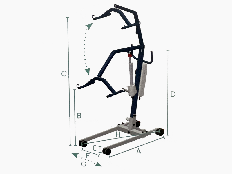 Grua compacta Fly Compact caracteristicas