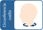 circunferencia pescoco colar cervical semirigido